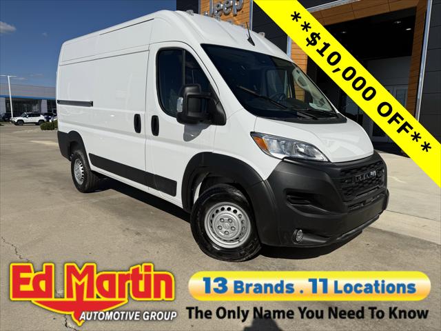 2025 RAM ProMaster 1500 Cargo Van Tradesman High Roof 136 WB w/Pass Seat 2025 RAM ProMaster 1500 Cargo Van Tradesman High Roof 136 WB w/Pass Seat