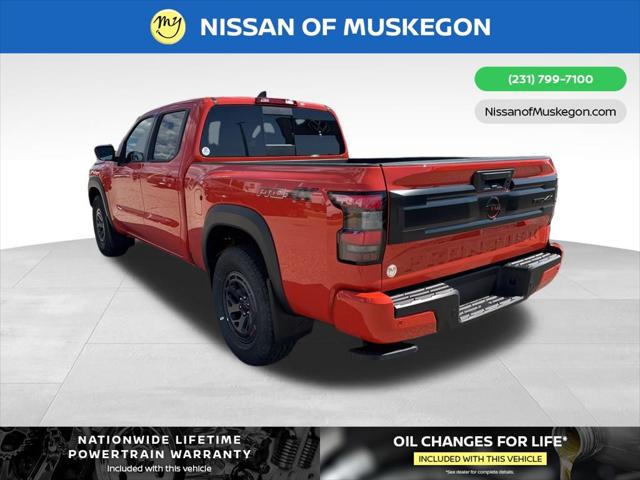 2025 Nissan Frontier Crew Cab Long Bed PRO-4X 4x4