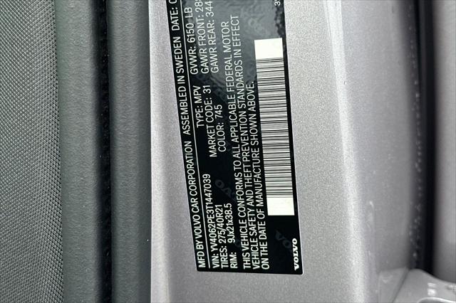 2026 Volvo XC90 Plus, B6 AWD Gas (mild hybrid), Gasoline, Bright, 7 Seats