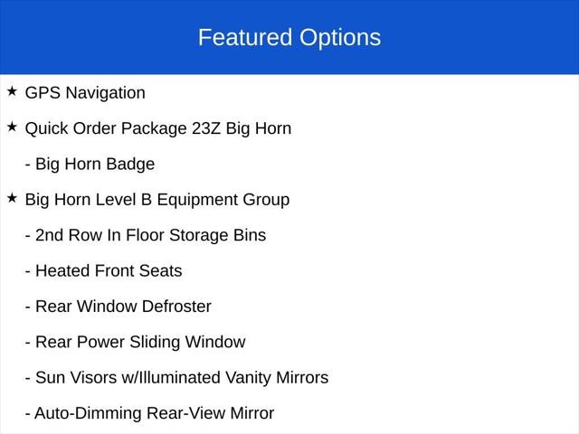 2023 RAM 1500 Big Horn Crew Cab 4x4 57 Box 2023 RAM 1500 Big Horn Crew Cab 4x4 57 Box