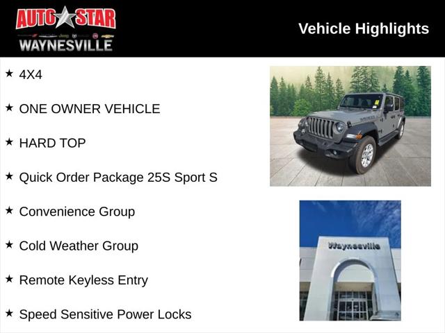 2023 Jeep Wrangler 4-Door Sport S 4x4
