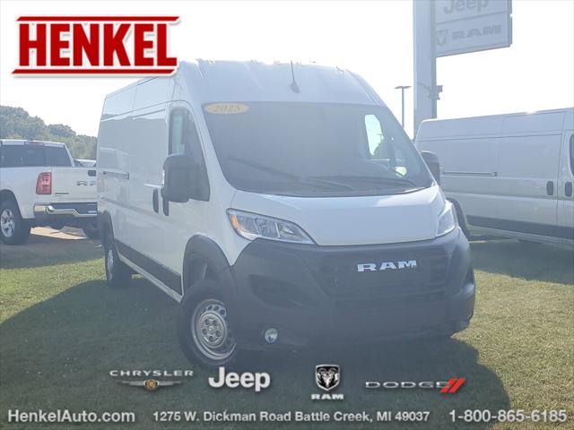 2025 RAM ProMaster 2500 Cargo Van Tradesman High Roof 159 WB w/Pass Seat 2025 RAM ProMaster 2500 Cargo Van Tradesman High Roof 159 WB w/Pass Seat