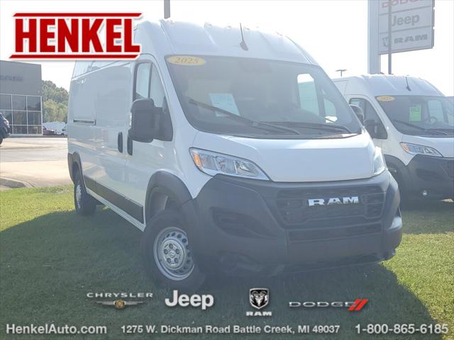 2025 RAM ProMaster 2500 Cargo Van Tradesman High Roof 159 WB w/Pass Seat 2025 RAM ProMaster 2500 Cargo Van Tradesman High Roof 159 WB w/Pass Seat