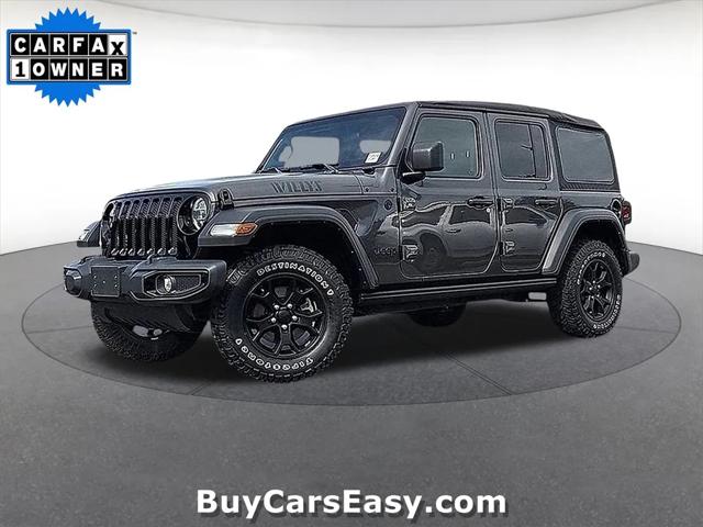 2021 Jeep Wrangler Unlimited Willys 4x4 2021 Jeep Wrangler Unlimited Willys 4x4
