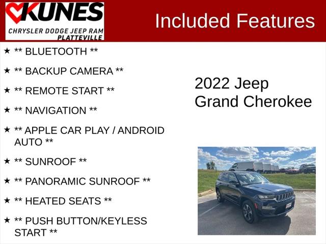 2022 Jeep Grand Cherokee 4xe Limited 4x4 2022 Jeep Grand Cherokee 4xe Limited 4x4