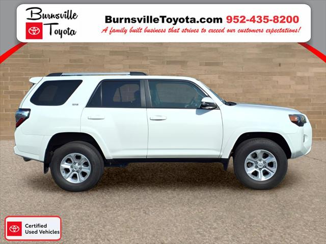 Used 2021 Toyota 4Runner SR5 Premium with VIN JTENU5JR9M5968705 for sale in Burnsville, Minnesota