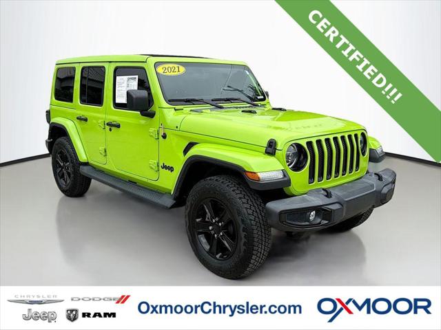 2021 Jeep Wrangler Unlimited Sahara Altitude 4x4 2021 Jeep Wrangler Unlimited Sahara Altitude 4x4
