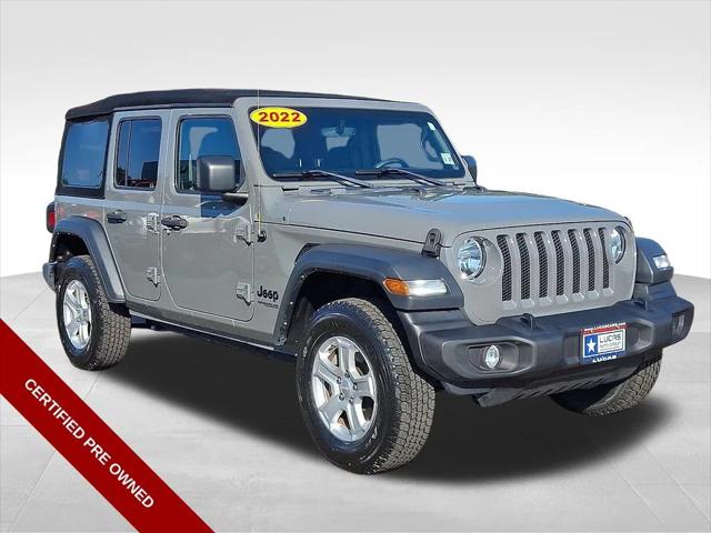 2022 Jeep Wrangler Unlimited Sport S 4x4 2022 Jeep Wrangler Unlimited Sport S 4x4