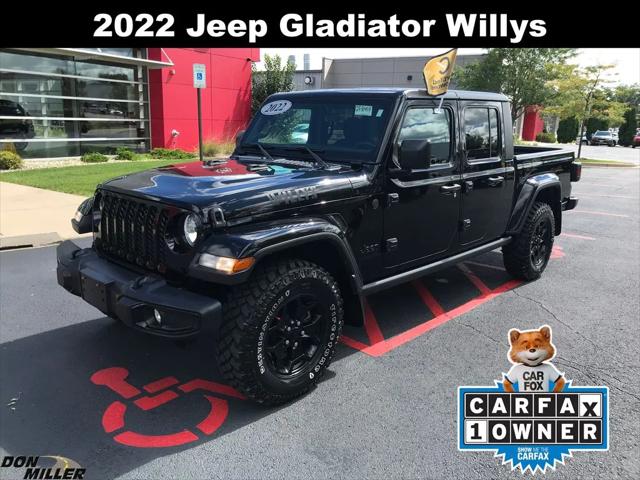 2022 Jeep Gladiator Willys 4x4 2022 Jeep Gladiator Willys 4x4
