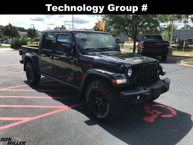 2022 Jeep Gladiator Willys 4x4 2022 Jeep Gladiator Willys 4x4
