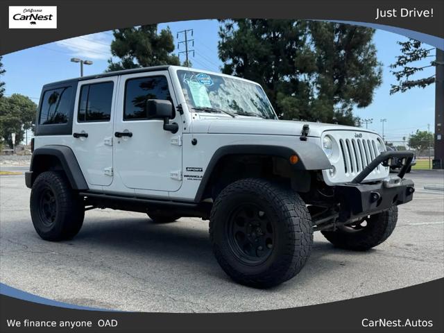 2017 Jeep Wrangler Unlimited Sport 4x4 for sale in Bell, CA