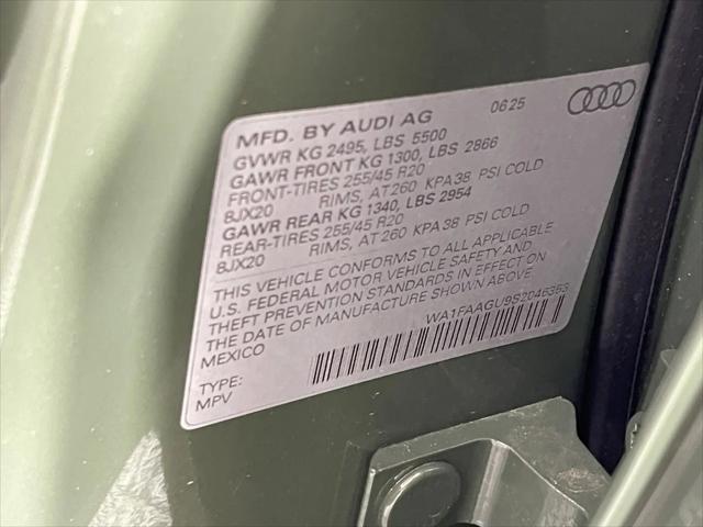 2025 Audi Q5 Prestige TFSI quattro S tronic