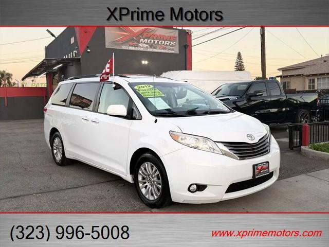 2012 Toyota Sienna XLE V6 8 Passenger for sale in South Gate, CA
