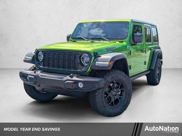 2025 Jeep Wrangler 4-Door Willys 4x4 for sale in Columbus, GA