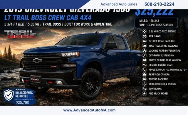 2019 Chevrolet Silverado 1500 LT Trail Boss for sale in North Attleboro, MA