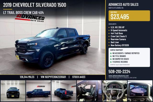 2019 Chevrolet Silverado 1500 LT Trail Boss for sale in North Attleboro, MA