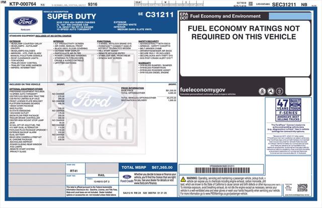 2025 Ford F-550 XL for sale in Elizabethton , TN