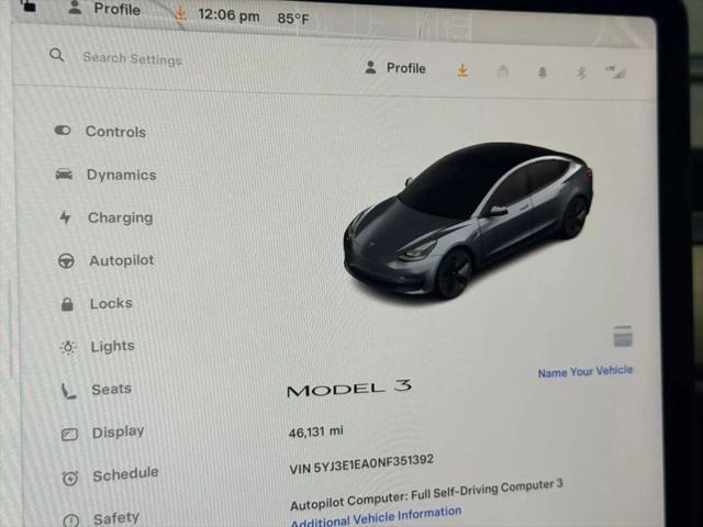 2022 Tesla Model 3 Rear-Wheel Drive