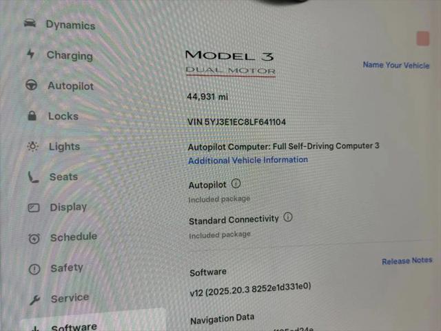 2020 Tesla Model 3 Performance Dual Motor All-Wheel Drive