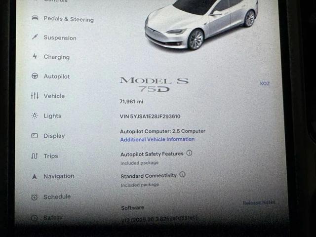 2018 Tesla Model S 75D