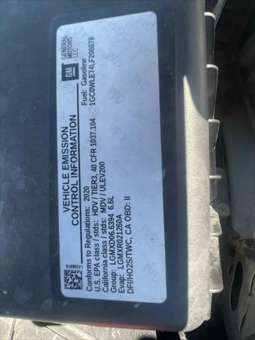 2020 Chevrolet Silverado 2500HD 2WD Regular Cab Long Bed WT