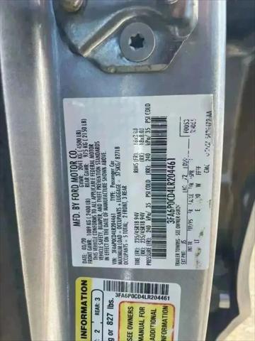 2020 Ford Fusion SEL