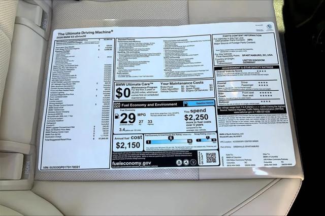2026 BMW X3 30 xDrive
