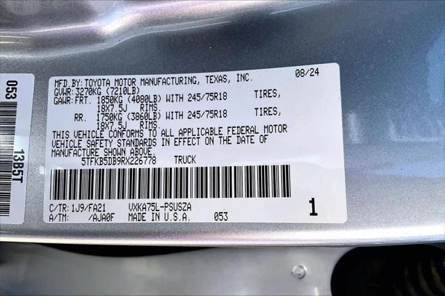 2024 Toyota Tundra SR