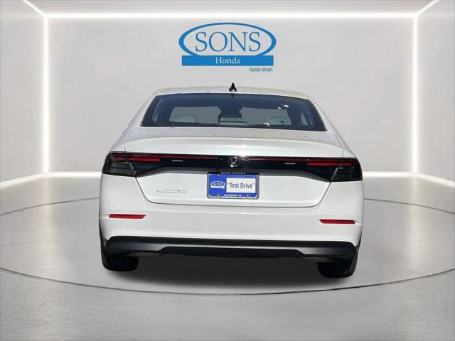 2025 Honda Accord Sedan SE