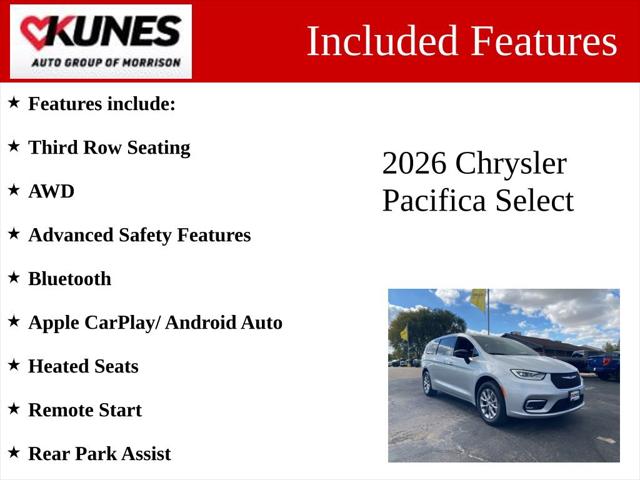 2026 Chrysler Pacifica PACIFICA SELECT AWD