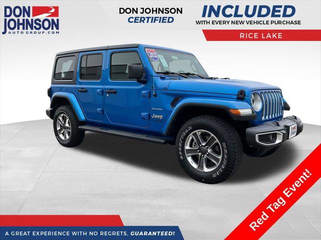 2021 Jeep Wrangler Unlimited Sahara 4x4 2021 Jeep Wrangler Unlimited Sahara 4x4