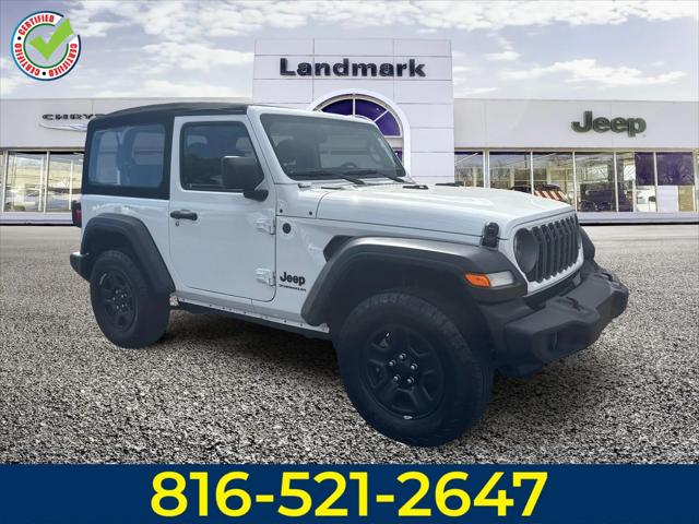 2024 Jeep Wrangler 2-Door Sport 4x4 2024 Jeep Wrangler 2-Door Sport 4x4