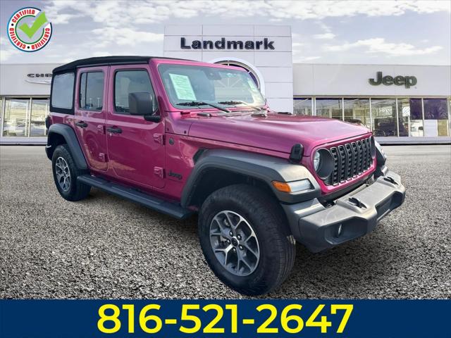 2024 Jeep Wrangler 4-Door Sport S 4x4 2024 Jeep Wrangler 4-Door Sport S 4x4
