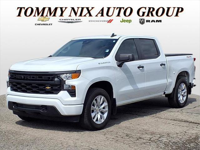 2024 Chevrolet Silverado 1500 4WD Crew Cab Short Bed Custom 2024 Chevrolet Silverado 1500 4WD Crew Cab Short Bed Custom