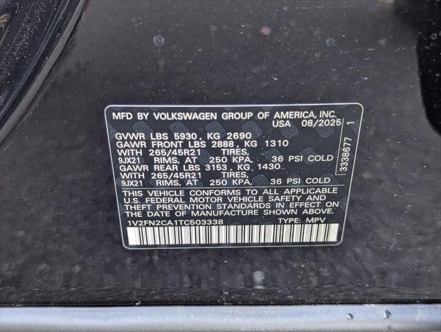 2026 Volkswagen Atlas 2.0T SEL Premium R-Line