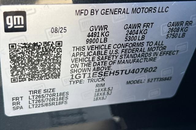 2026 GMC Sierra Standard Range Elevation