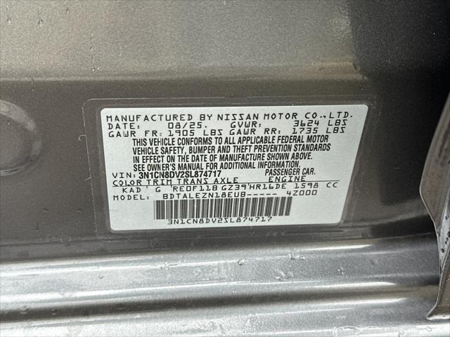 2025 Nissan Versa 1.6 S