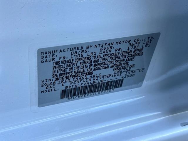 2025 Nissan Versa 1.6 SV