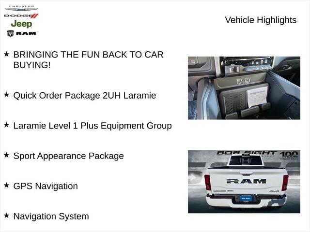 2026 RAM Ram 2500 RAM 2500 LARAMIE CREW CAB 4X4 64 BOX