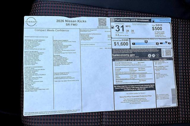 2026 Nissan Kicks SR