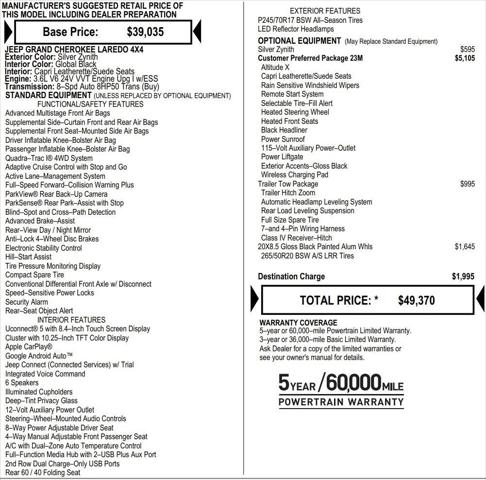 2025 Jeep Grand Cherokee GRAND CHEROKEE ALTITUDE X 4X4