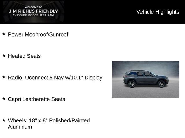 2025 Jeep Grand Cherokee GRAND CHEROKEE LIMITED 4X4