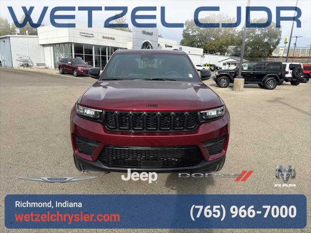 2025 Jeep Grand Cherokee GRAND CHEROKEE ALTITUDE X 4X4 2025 Jeep Grand Cherokee GRAND CHEROKEE ALTITUDE X 4X4