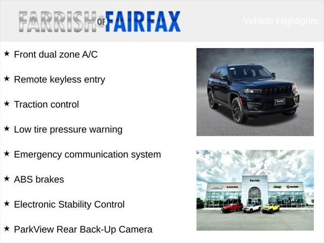 2025 Jeep Grand Cherokee GRAND CHEROKEE ALTITUDE X 4X4 2025 Jeep Grand Cherokee GRAND CHEROKEE ALTITUDE X 4X4