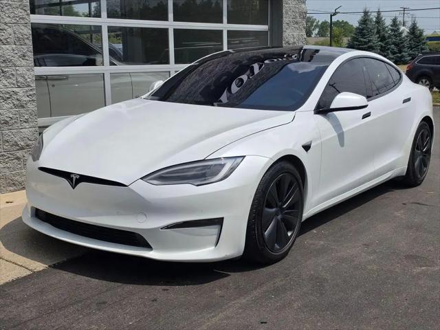 2021 Tesla Model S Plaid Tri Motor All-Wheel Drive for sale in Walled Lake, MI
