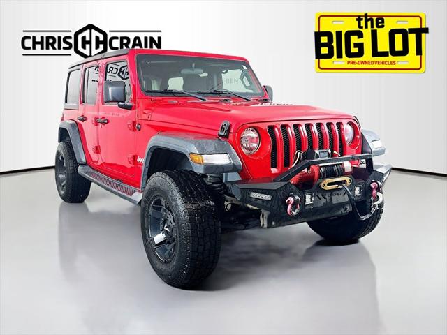 2018 Jeep Wrangler Unlimited Sport S 4x4
