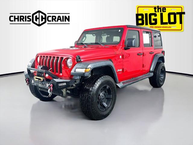 2018 Jeep Wrangler Unlimited Sport S 4x4 2018 Jeep Wrangler Unlimited Sport S 4x4