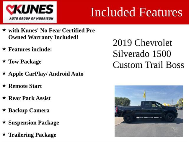 2019 Chevrolet Silverado 1500 Custom Trail Boss