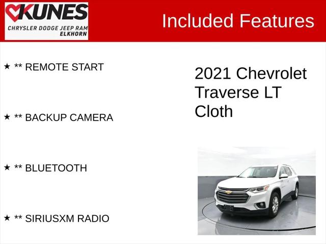 2021 Chevrolet Traverse AWD LT Cloth