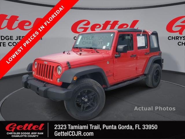 2016 Jeep Wrangler Unlimited Sport